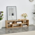 thumbnail image 5 of 2 Pieces Cube TV Stand,Free Combination Gaming Entertainment Center Media Stand,Open Storage Bookcase Shelf for Living Room,2 Shelf Bookcase L-Shaped TV Console Stand,with Dimensions of 47.2*12*13.4., 5 of 24