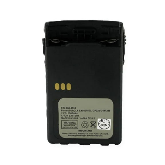 Batteries N Accessories BNA-WB-BLI-4024 2-Way Radio Battery - Li-Ion, 7.4V, 1900 mAh, Ultra High Capacity Battery - Replacement for Motorola JMNN4024A Battery