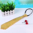 thumbnail image 2 of MEICHEN 1 PC Sequin Necktie for Women and Men Fashion 80s 90s Outfits Party Dress Up Accessory, 2 of 3