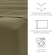 thumbnail image 4 of Juego de Sábanas Transpirables, Frescas y Resistentes a las Arrugas + 2 Fundas de Almohada Extra Verde Sage para Ropa de Cama Tamaño King de Comfort Canopy, 4 of 11