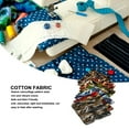 thumbnail image 3 of Patchwork Fabric, Quilting Fabric 7 Pieces Camouflage Pattern Rich Colors  For DIY, 3 of 8