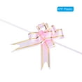 thumbnail image 4 of Uxcell 3.3inch Pull Bows Gift Wrapping Pull Bow Gold Thread Style Baskets Present Bows Ribbon Light Pink 100 Pcs, 4 of 6