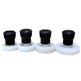 thumbnail image 1 of 4 Pcs Ceramic Pottery Wheel,Mini Ceramic Tool,Multi Size Pottery Trimming Rotary Spinner Wheel,Rota Disc Metal N6D1, 1 of 8