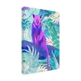 thumbnail image 4 of Trademark Fine Art Sarah Manovski  Pink Panther in the neon jungle Canvas Wall Art, 4 of 4