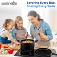thumbnail image 7 of SereneLife 15 Piece Pots and Pans Non Stick Kitchenware Cookware Set, Black, 7 of 7