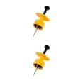 thumbnail image 1 of Soidarity Aparejos de pesca Señuelos Clip de bloqueo Jigging Fish Baits Gadget para al aire libre Agua dulce Mar Barco Agua de mar Naranja Naranja 2piezas Soidarity CBP267305, 1 of 6