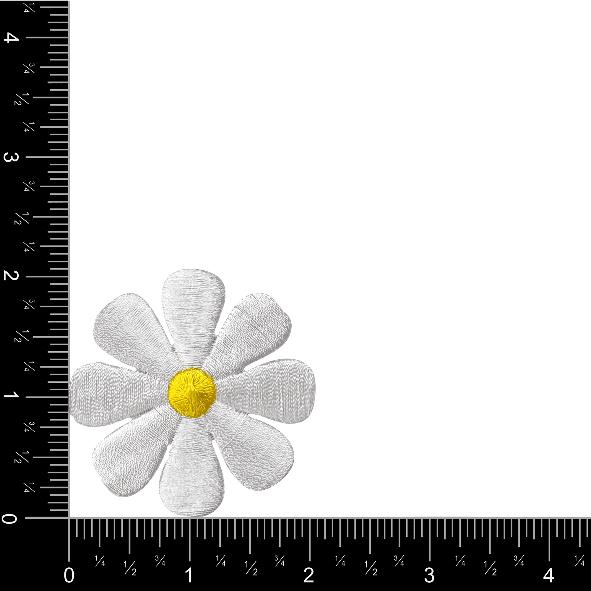 24Pcs Daisy Flower Iron on Patches Flower Applique Patch Sew On Embroidered  Applique Sewing Patches for Bags, Jackets, Jeans, Clothes DIY Patches, 12  Colors