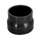 thumbnail image 1 of 89-102mm 3,5"-4" ID Recto Acoplador Silicona Manguera Negro para Coche, 1 of 1