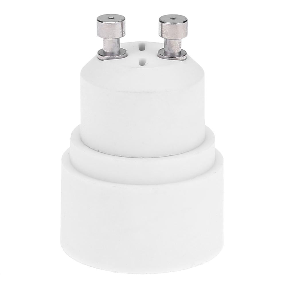 uxcell 10Pcs B22 to E27 Extender Adapter Converter Lamp Bulb Socket Holder 60mm Height a17042700ux1656 