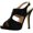 Black, variant on De Blossom Womens Yael-71 Stunning Glitzy Fashion Heels Sandals Shoes