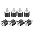 thumbnail image 1 of Unique Bargains Rubber Mounts 8 Pack M8 Male/Female Vibration Isolator Shock Absorber D30mmxH25mm, 1 of 5