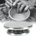 thumbnail image 3 of Heavy Duty Sculpting Wheel Turntable Pottery Stand Revolving DIY Tool Art Crafts Platform for Model - 15cm, 3 of 5