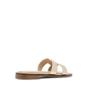 Madden Girl Women's Hailey Flat Slide Sandal