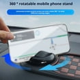 thumbnail image 3 of Multifunction Car Anti-Slip Mat with Temporary Parking Number Car Dashboard 360-Degree Rotating Mobile Phone Holder, 3 of 8