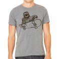thumbnail image 2 of Sloth Riding A Skateboard On Men's Premium Tshirt, 2 of 3