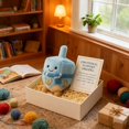 thumbnail image 4 of Hanukkah Emotional Support Plush, Handmade Dreidel and Gelt Stuffed Animals Adorable Gift Hanukkah Dreidel with Emotional Support Cards, Faith, Light, and Joy - in Every Hug(Dreidel), 4 of 6