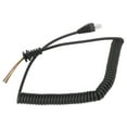 thumbnail image 2 of Línea de resorte para teléfono, 67A8J Línea de resorte para teléfono Altavoz de mano para automóvil Micrófono Cables de micrófono de repuesto Cable Eleve su experiencia, 2 of 8