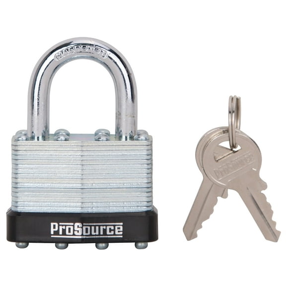 Padlock Laminated 1-3/4In 4Pin Mintcraft Laminated Padlocks HD00028-3L Steel