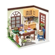 Rolife RDGM09 DIY Mrs Charlies Dining Room Miniature Dollhouse