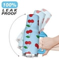 thumbnail image 6 of 40oz Red Cherry Fruit Pattern Stainless Steel Flip Straw Tumbler Spill Proof Travel Cup Double Wall Vacuum Insulated Coffee Mug with Top Handle, 6 of 6