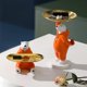 thumbnail image 3 of Resina Confesar Figuras Bandeja Estatua R -a, 3 of 3