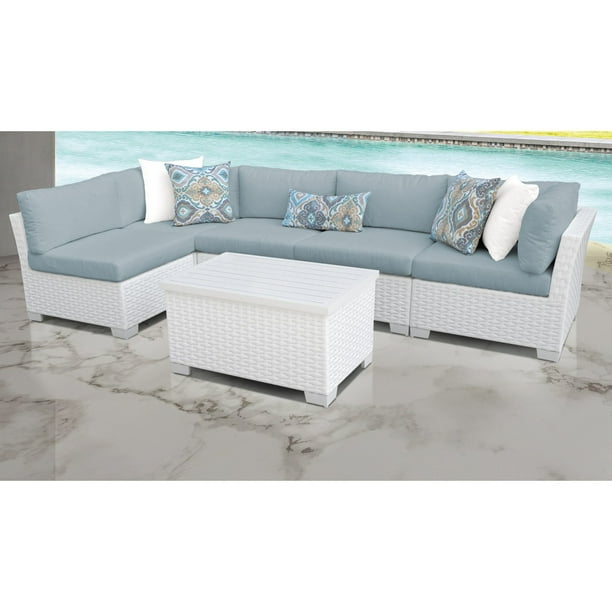 Tk Classics Monaco 6 Piece Outdoor Wicker Patio Conversation Set Com - Monaco Rattan Patio Set Tk Classics Monaco 6 Piece Outdoor Wicker Patio Conversation Set Com - Monaco Rattan Patio Set