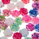 thumbnail image 5 of Cabujones de flores BLESIY 50 Piezas resina espalda Plana 14 colores Mezclados, 5 of 8
