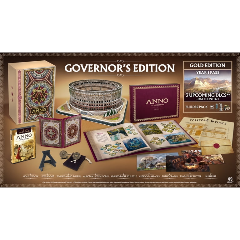 Anno 117 Pax Romana Governor's CE for Playstation 5 - Walmart.com