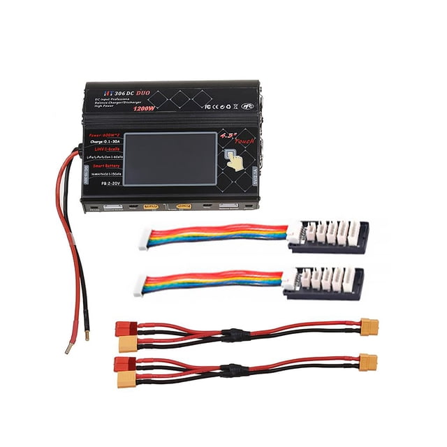 Ht306 Balance Charger 30A 1200W 5-27V Touching 4.3Inch Pantalla Colorida Modelo De Aluminio Cargador De Avión Monstrate EL010385-00