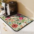 thumbnail image 2 of Washable Rubber Pioneer Dish Drying Mats for Kitchen Counter Home Large Coffee Bar Pad Accessories and Decor for Utensils Stemware 23.5''x15.5'', 2 of 7