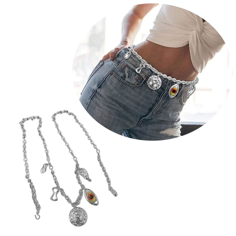 Metal Waist Chain Belt Alloy Body Jewelry Accessory Waist Chain Belt Belly Chain Body Jewelry Zinc Alloy Metal  main image 4
