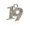 Bling, variant on Year 2019 Charms, Gold
