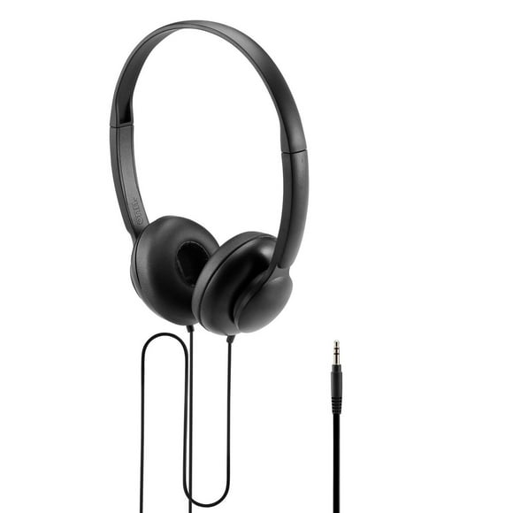 Onn. Wired Lightweight On-Ear Headphones