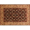 thumbnail image 1 of Ahgly Company Indoor Rectangle Oriental Orange Industrial Area Rugs, 4' x 6', 1 of 4