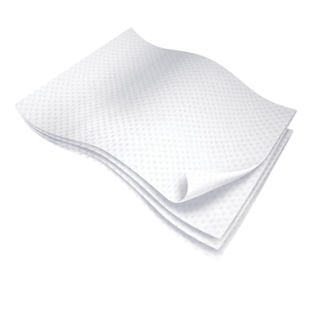 Medline NatureSoft Flushable Dry Cleansing Wipes, 8 x 10", 500 Count