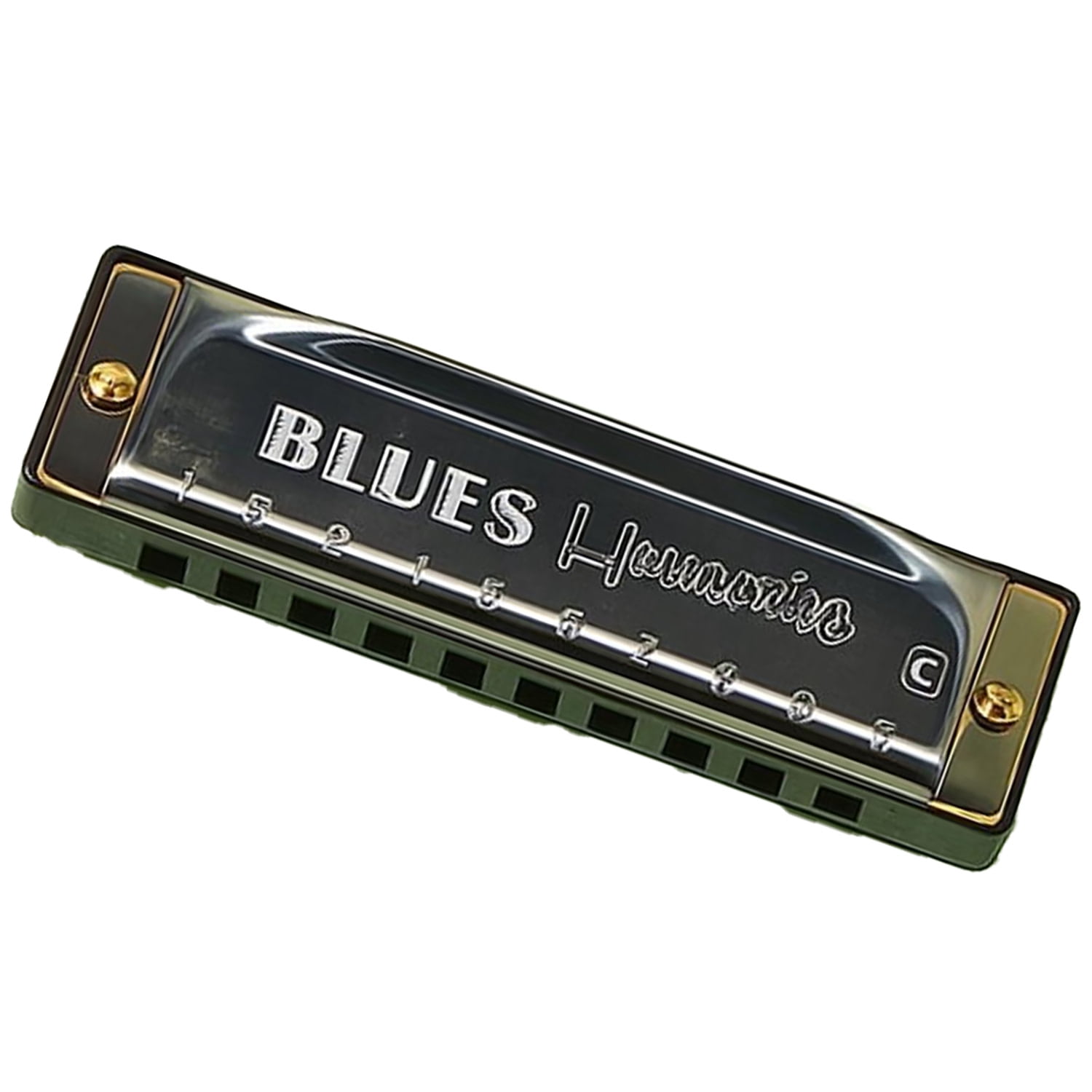 Hinkler: Retro Box - Learn Harmonica - Musical Kit, Instruction Book, Silver Blues Harmonica, Drawstring Bag, Beginners & Hobbyists, Kids-Teens-Adults