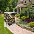thumbnail image 5 of Black Striped Heart Garden Flag Double Sided Outdoor Banners for Courtyard Outdoor Lawn Farmhouse Holiday Decorations, 5 of 5