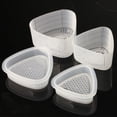 thumbnail image 5 of CAROOTU 4pcs Triangular Sushi Mold Rice Ball Maker Sushi Rice Cake Press Mold Maker, 5 of 5