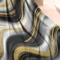 thumbnail image 3 of Black Marble Gold Wave Pattern Blanket,Comfortable Soft Lamb Wool Throw Blanket,All Season,Warm Lightweight Blankets for Sofa Bed Couch Living Room Chair,50"x60", 3 of 4