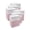 Pink, variant on Clean Cubes 13-Gallon Pop-Up Trash Bins, 6-Pack, White – Disposable, Collapsible, with Fitted Trash Bags