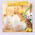 thumbnail image 3 of Triani 20Pcs DIY Easter Eggs White Plastic Fillable 2.36" Empty Fillable Plastic Easter Eggs for Easter Wedding Party Home Decor(Clear), 3 of 7