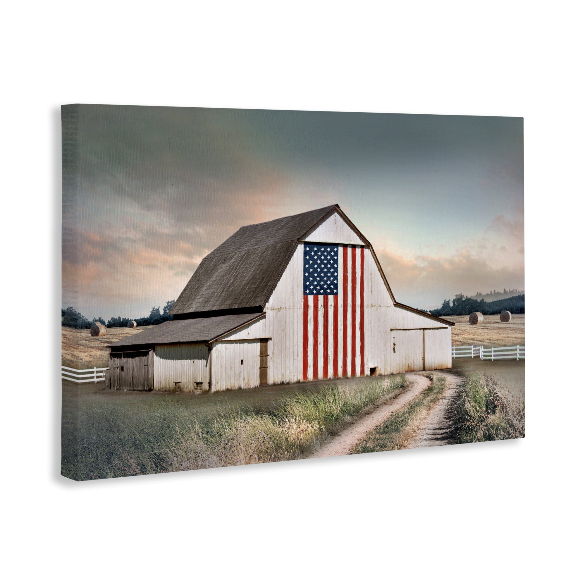 Stupell Industries Land That I Love Barn Canvas Wall Art, design by CAD Designs