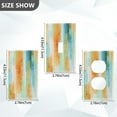 thumbnail image 4 of IAUYY Retardant PC Material Toggle Switch Switch Plate Covers Easy DIY Installation with Screws Light Switch Cover Plate in Pastel Colors, 4 of 9