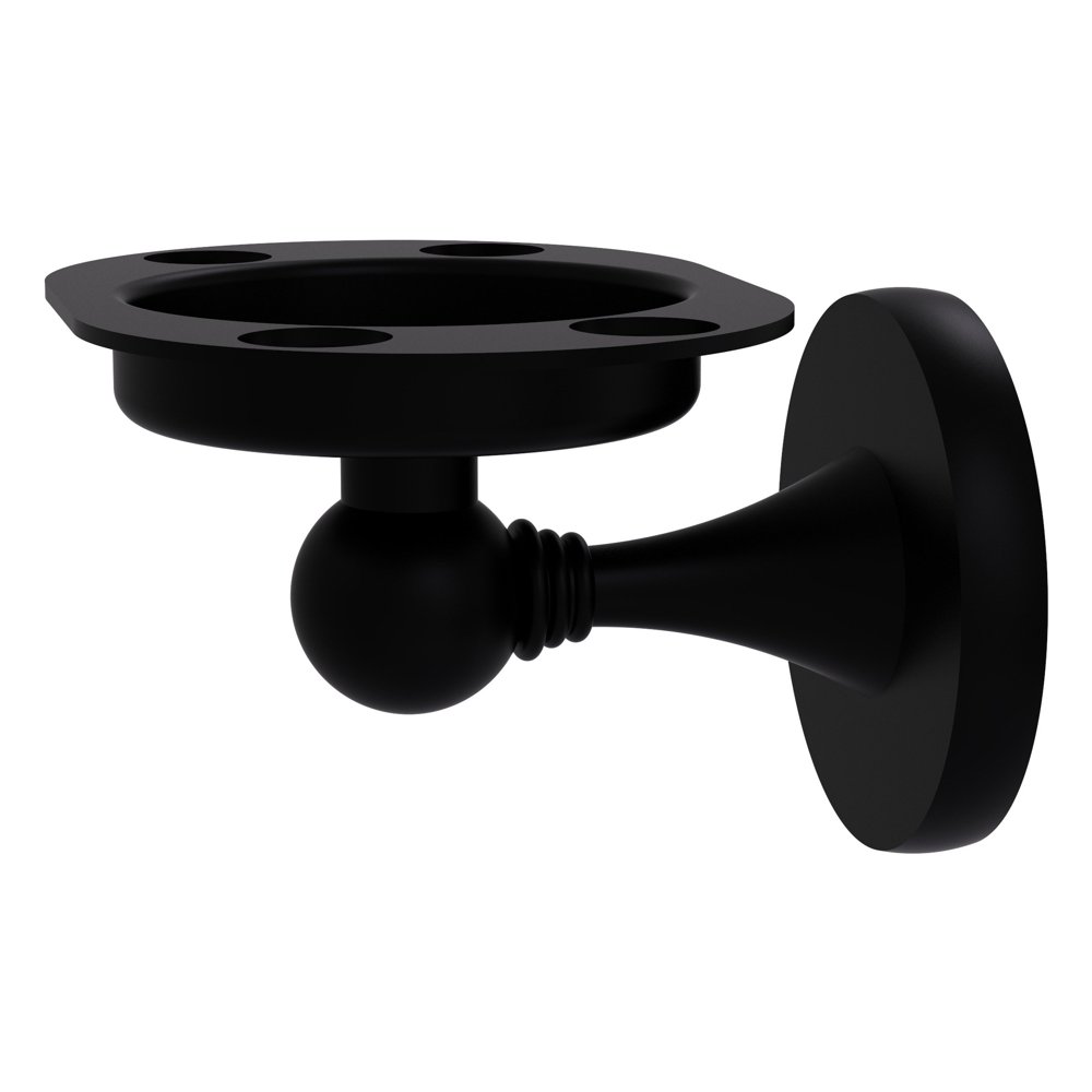 Shadwell Collection Tumbler and Toothbrush Holder in Matte Black