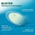 thumbnail image 2 of PUMIER Gel Blister Bandages for Feet - 21ct Blister Cushion for Heel, Toe - Water-Resistant Hydrocolloid Bandages - Blister Pads for Prevention & Recovery, 2 of 7