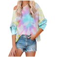 thumbnail image 2 of Qiopertar 2020 Mode Femme Décontractée Col Rond Manches Longues Pull Ample Offres de la Semaine Liquidation à Moins de 5$ jusqu'à 90 % de Réduction, 2 of 6