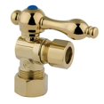 thumbnail image 1 of Kingston Brass CC54402 Angle Stop with .62 in. OD Compression x .5 in. OD Compression, 1 of 2