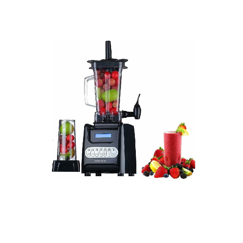 Ovente Blender 13 5 Ounce Professional Countertop With Dispenser Black Walmart Com Walmart Com