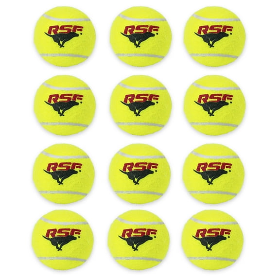 Franklin Pet Supply RSF Squeak Mini 1.75" Tennis Balls - Dog Toy Squeaks When Squeezed - 12 Pack - For Small Dogs - Squeaker Noise