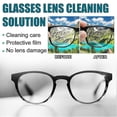 thumbnail image 2 of Limpiador de lentes de gafas, 2 unidades, aerosol para eliminar rayones de gafas, limpiador de polvo y aceite para huellas dactilares, líquido reparador de vidrio antivaho para el hogar, 2 of 4